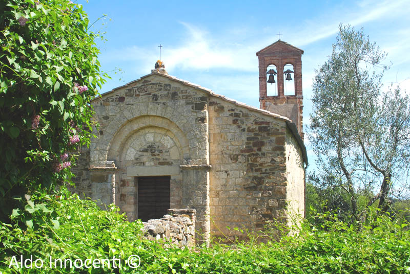 VILLA A TOLLI: CHIESA DI SANTA LUCIA FACCIATA 1' IMMAGINE